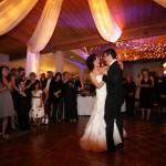 Bride & groom first dance photo