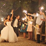 Wedding Sparkler Sendoff photo by Photography by Charise Proctor