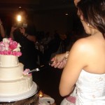 cake cutting, Bride and Groom cake cutting